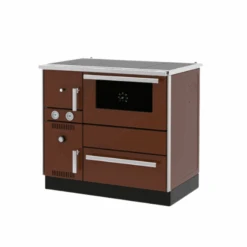Cuisinière à Bois Bouilleur Alfa Term 20 -Poeleabois Boutique cuisiniere a bois bouilleur alfa term 20 cuisiniere alfa term 20 marron