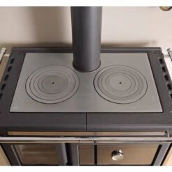 Cuisinière à Bois Rosa XXL 5.0 Noir Anthracite -Poeleabois Boutique cuisiniere a bois rosa xxl 5 0 noir anthracite rosaxxl 1 1