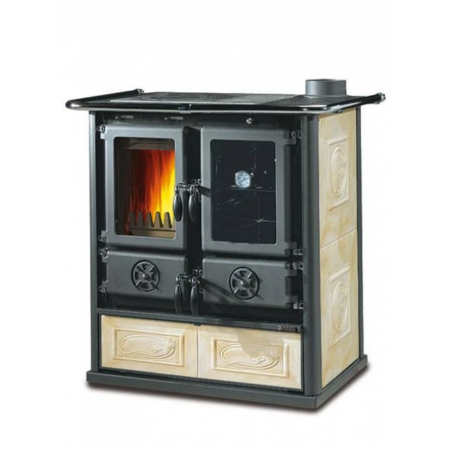 Cuisinière à Bois Rosetta 5.0 Ceramica Liberty 1 Cuisinière à Bois Rosetta 5.0 Ceramica Liberty