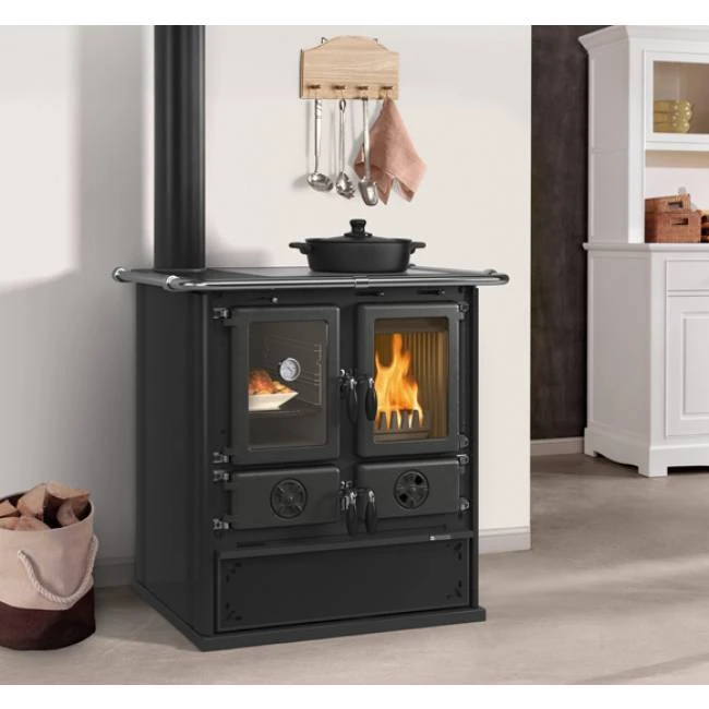 Cuisinière à Bois Rosetta Sinistra BII Steel 3 Cuisinière à Bois Rosetta Sinistra BII Steel – Image 3