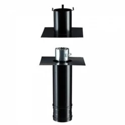 Kit D'adaptation Du Conduit PGI En Départ Du Plafond Sur Le Tubage Flexible KRFLC 80/130PGI