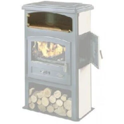 Option Porte Verre Four Poêles à Bois Brulhaut Et Eco