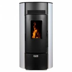 Pack Poêle à Granulés Giuliana Sortie Arrière + Kit D'installation Sortie Arrière -Poeleabois Boutique pack poele a granules giuliana sortie arriere kit d installation sortie arriere poele a granules giuliana 9 face 1