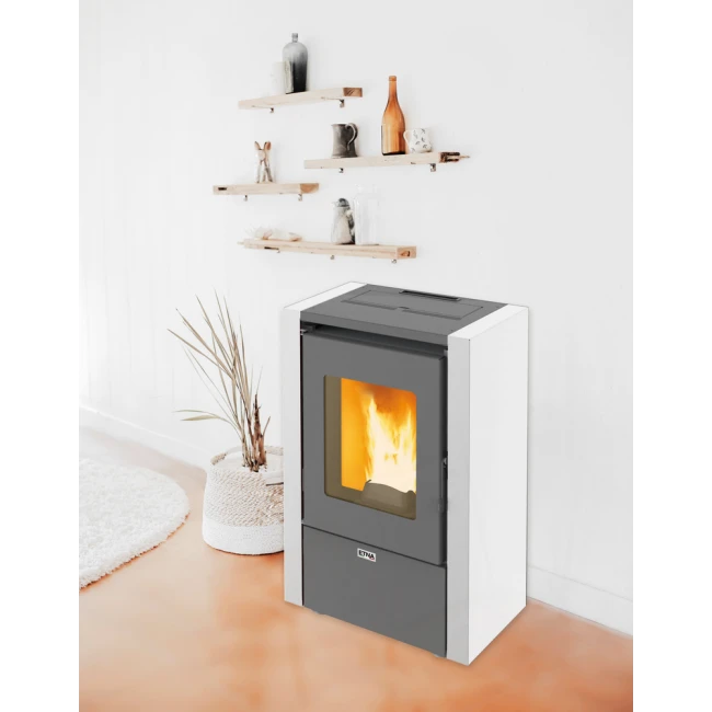 Pack Poêle à Granulés Mignon + Kit D'installation Sortie Arrière 5 Pack Poêle à Granulés Mignon + Kit D'installation Sortie Arrière – Image 5