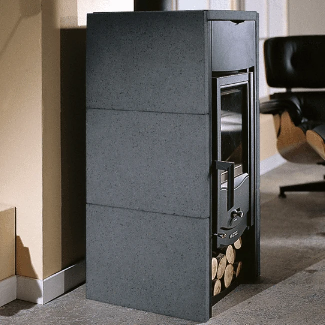 Poêle à Bois Asia Pierre Vulcan 2 Poêle à Bois Asia Pierre Vulcan – Image 2