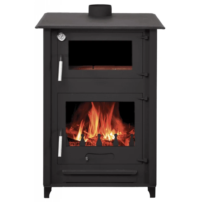 Poêle à Bois Avec Four Paula 1 Poêle à Bois Avec Four Paula