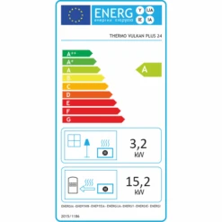 Poêle à Bois Bouilleur Thermo Vulkan Plus 5 Poêle à Bois Bouilleur Thermo Vulkan Plus -Poeleabois Boutique poele a bois bouilleur thermo vulkan plus bouilleur thermo vulkan plus etiquette