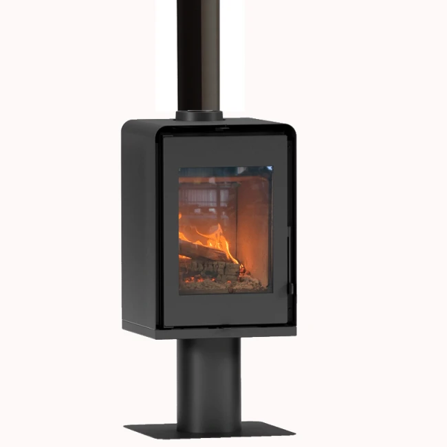 Poêle à Bois Domino Avec Pied 2 Poêle à Bois Domino Avec Pied – Image 2