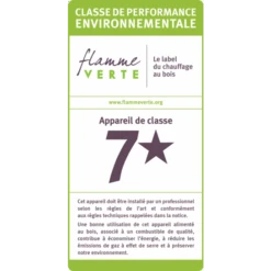 Poêle à Bois Zaria -Poeleabois Boutique poele a bois zaria flamme verte 2