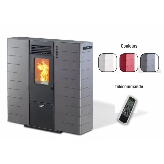 Poêle à Granulés Canalisable Extra Plat Ricanto 4 Poêle à Granulés Canalisable Extra Plat Ricanto – Image 4