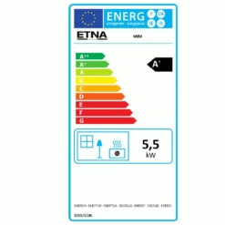 Poêle à Granulés Extra Plat Mini -Poeleabois Boutique poele a granules extra plat mini etiquette mini