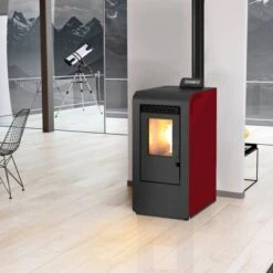 Poele à Granulés Giulia Evo -Poeleabois Boutique poele a granules giulia evo giulia bordeaux