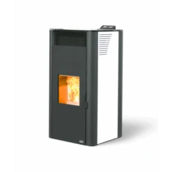 Poêle à Granulés Hydro Santana 8 Poêle à Granulés Hydro Santana -Poeleabois Boutique poele a granules hydro santana sagone santana blanc