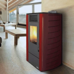 Poêle à Granulés Nonza Canalisable -Poeleabois Boutique poele a granules nonza canalisable poele a granules nonza ambiance