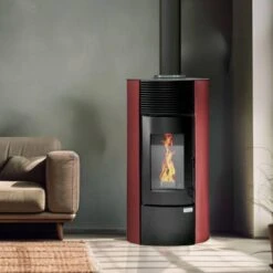 Poêle à Granulés Segreto étanche 13 Poêle à Granulés Segreto étanche -Poeleabois Boutique poele a granules segreto etanche segreto bordeau 1