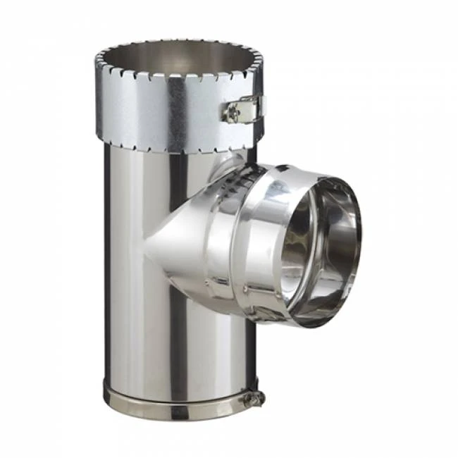 Té Avec Tampon D'obturation TPTO 150 1 Té Avec Tampon D'obturation TPTO 150