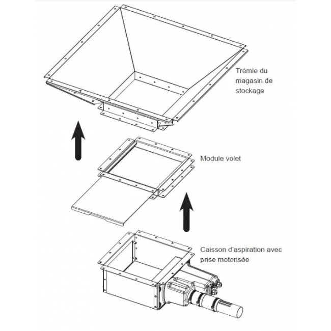 Volet De Sécurité Pour Réserve à Granulés 2 Volet De Sécurité Pour Réserve à Granulés – Image 2